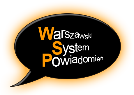 Logo Warszawskiego Systemu Powiadomień